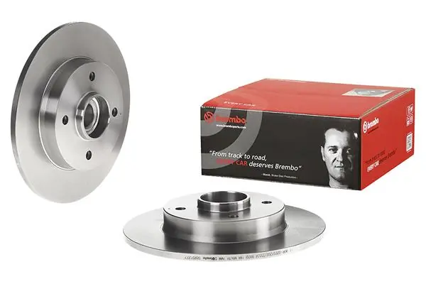 08951227 Brembo Freno de disco trasero