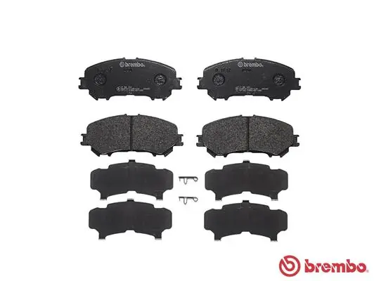 P56100 Brembo Pastillas delanteras