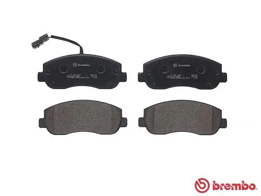 P68062 Brembo Pastillas delanteras