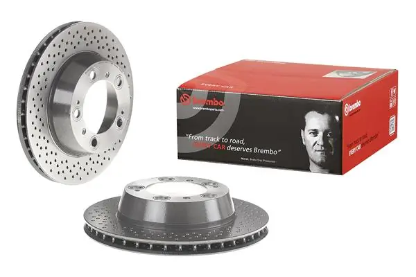 09889021 Brembo Freno de disco trasero