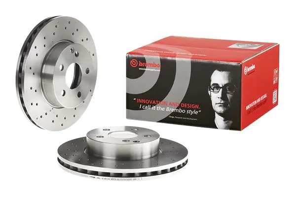 09896920 Brembo Freno de disco trasero