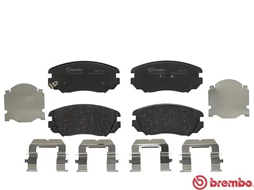 P59054 Brembo Pastillas delanteras