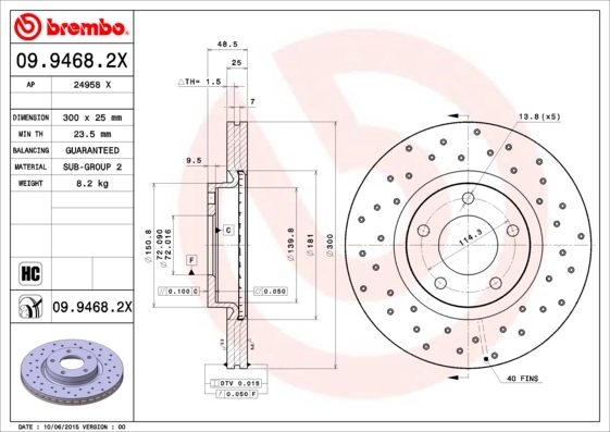 0994682X Brembo