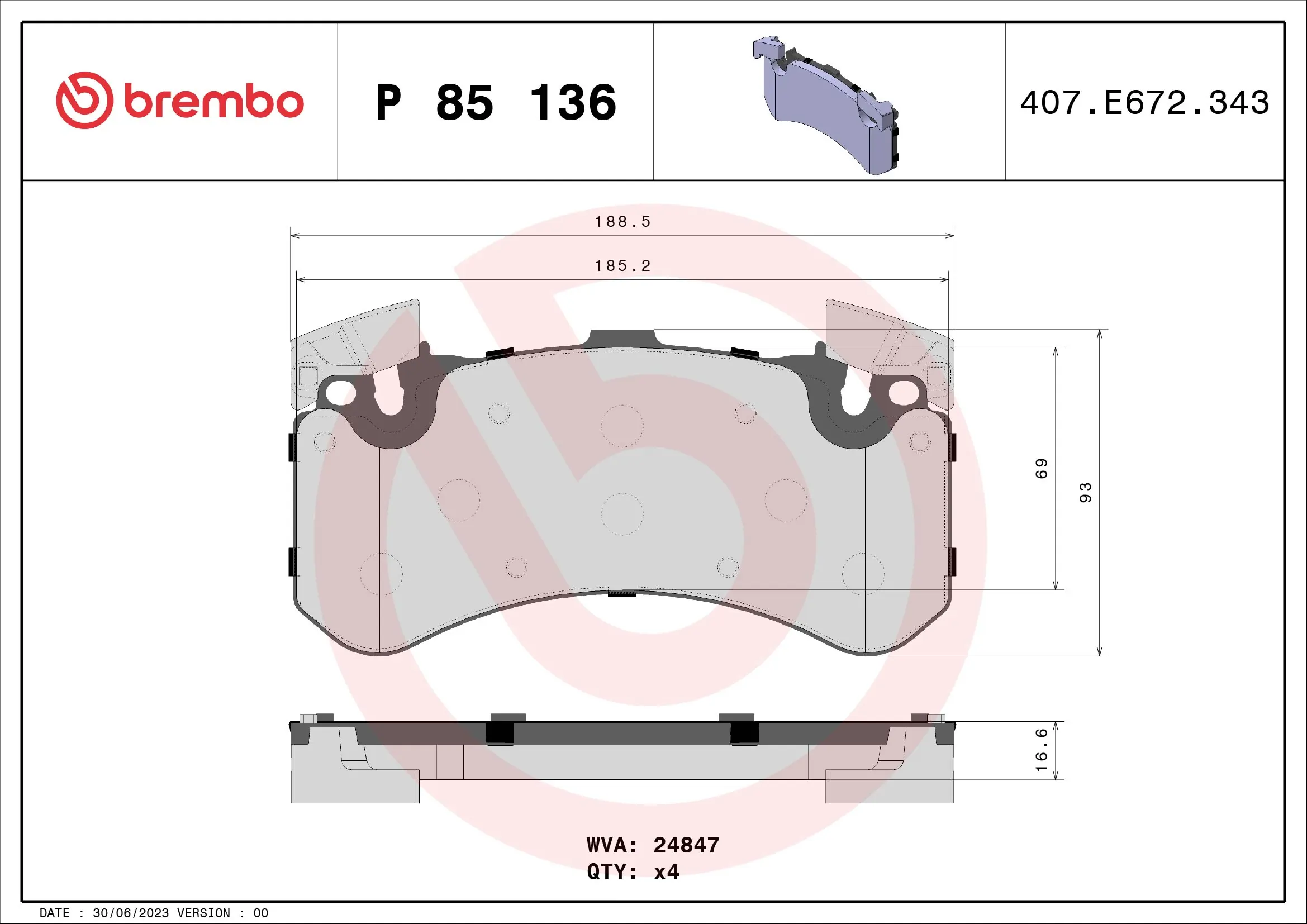 P85136 Brembo