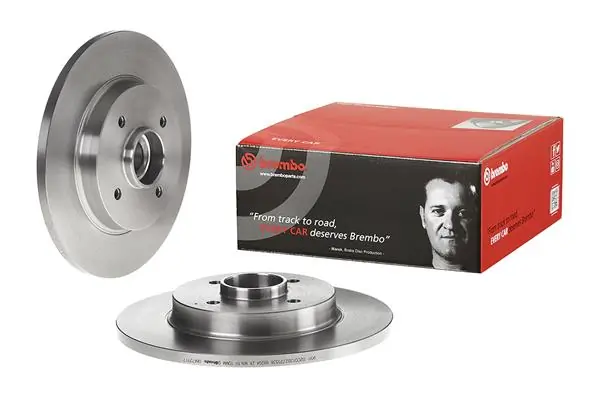 08A72917 Brembo Freno de disco trasero
