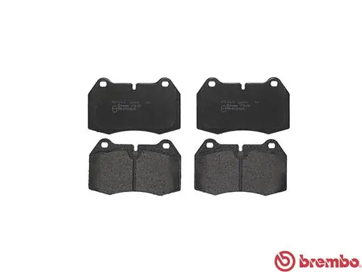 P06018 Brembo Pastillas delanteras