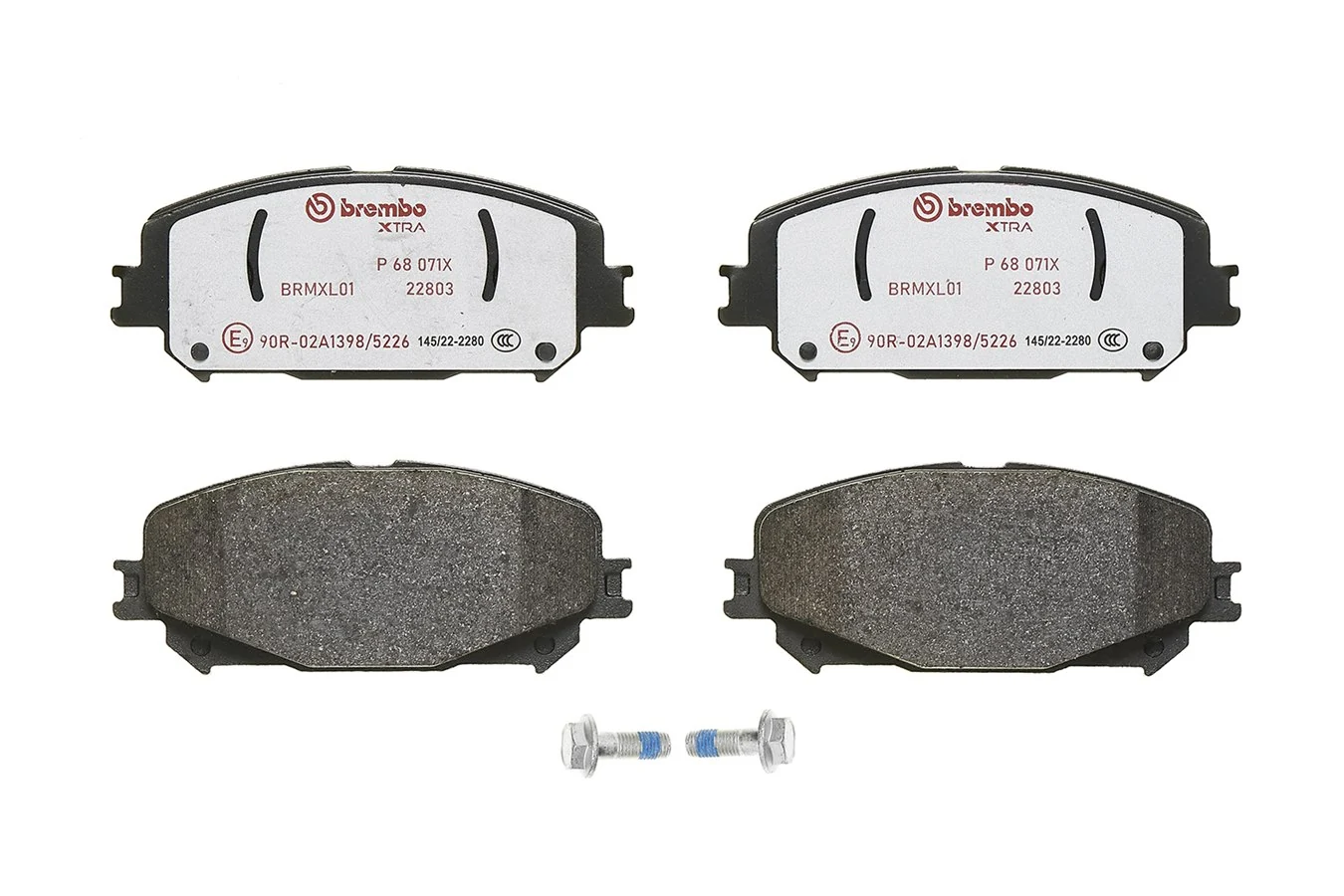 P68071X Brembo Pastillas delanteras