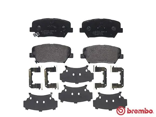 P30070 Brembo Pastillas delanteras