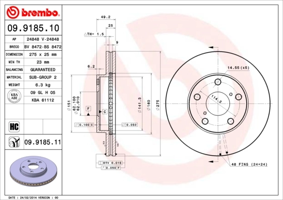 09918510 Brembo