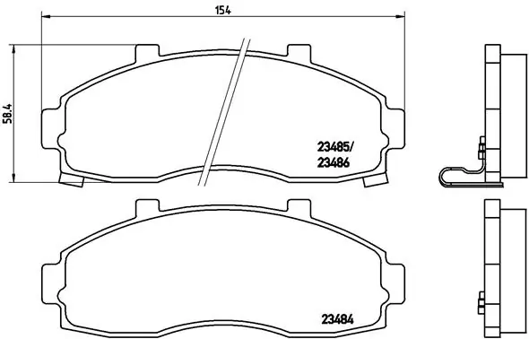 P30044 Brembo