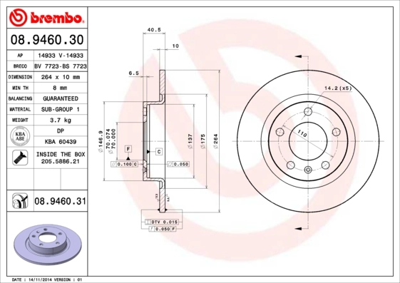 08946030 Brembo