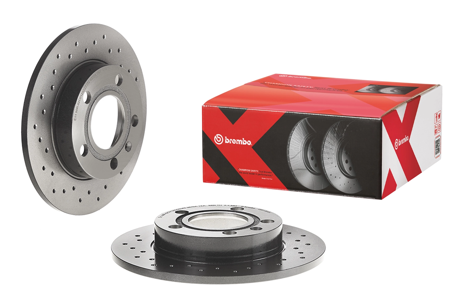 0891361X Brembo Freno de disco trasero