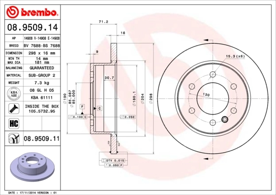 08950914 Brembo