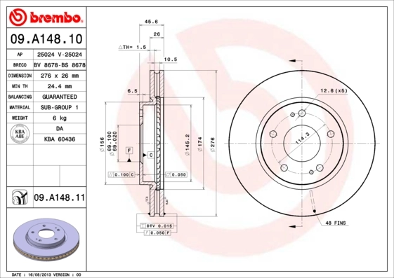 09A14811 Brembo