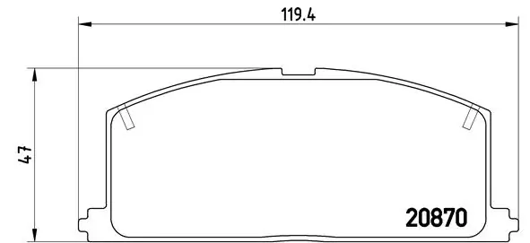 Comprar Pastillas delanteras de freno Celica  T16