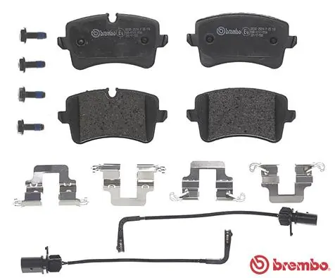 P85118 Brembo Pastillas freno traseras
