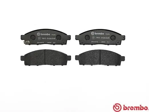 P54038 Brembo Pastillas delanteras