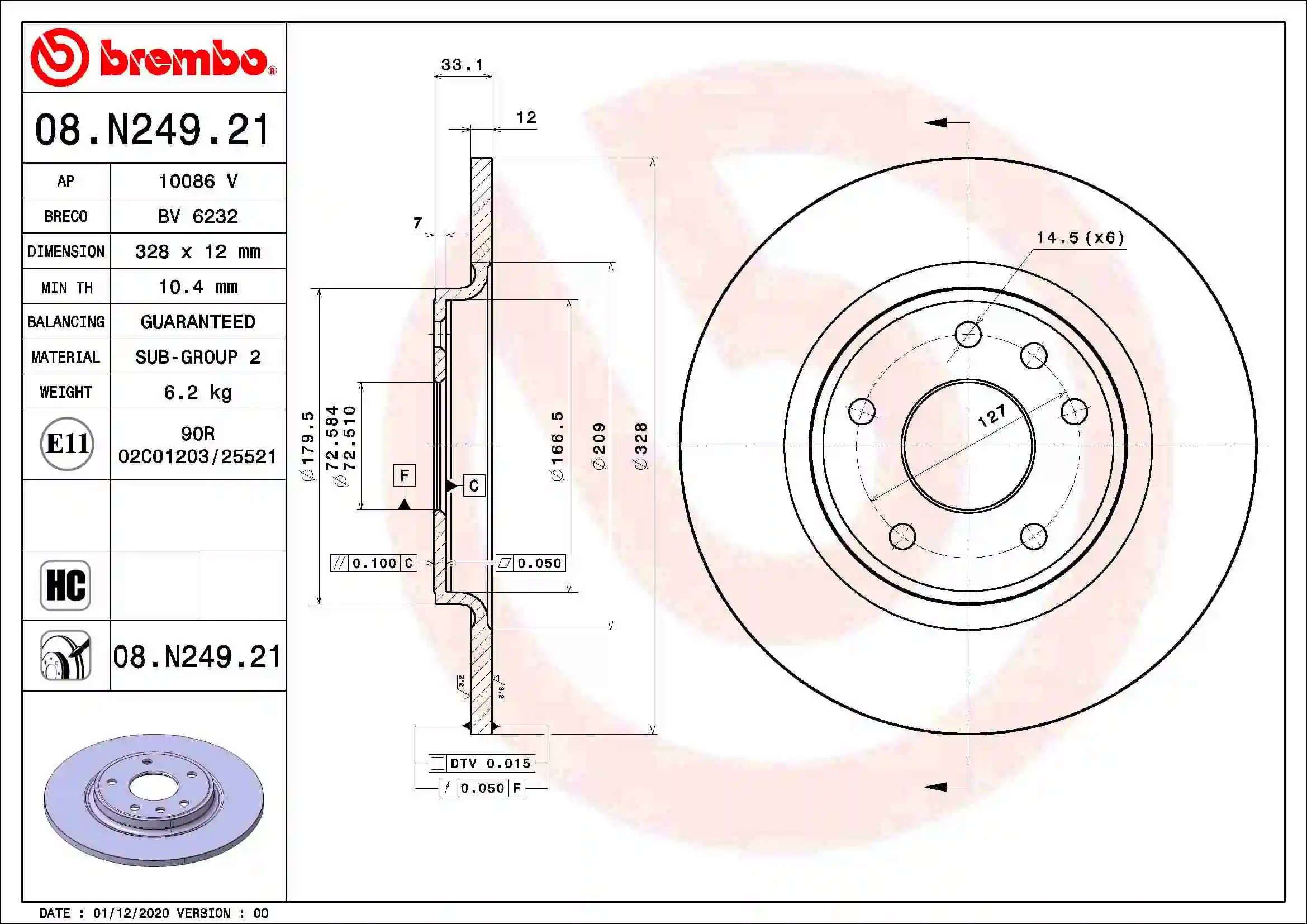 08N24921 Brembo
