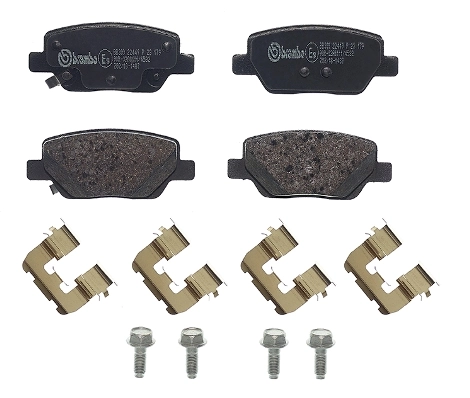 P23179 Brembo Pastillas freno traseras