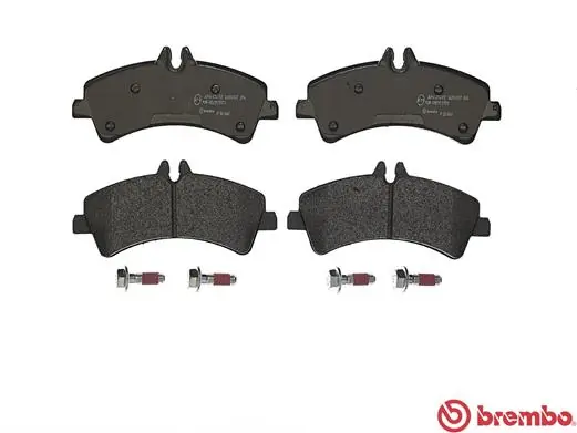 P50060 Brembo Pastillas freno traseras