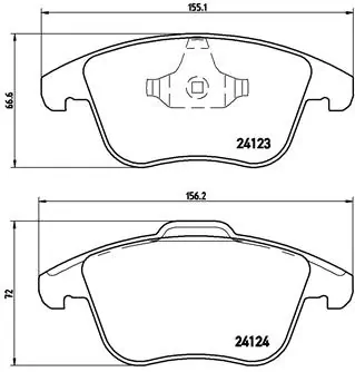 Comprar Pastillas de freno delanteras de disco Ford Mondeo IV CA2 a bajo precio
