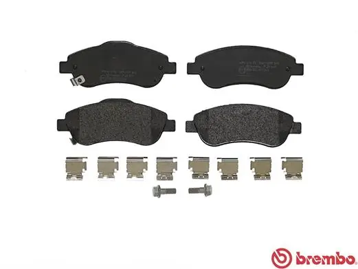 P28045 Brembo Pastillas delanteras