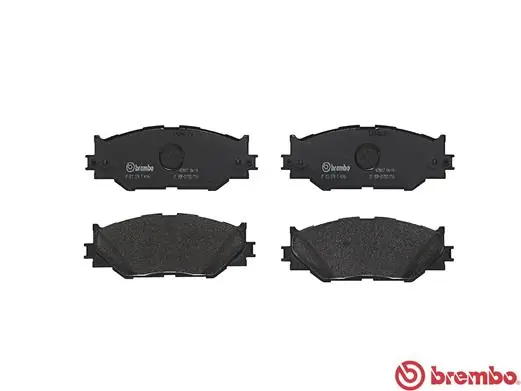 P83074 Brembo Pastillas delanteras