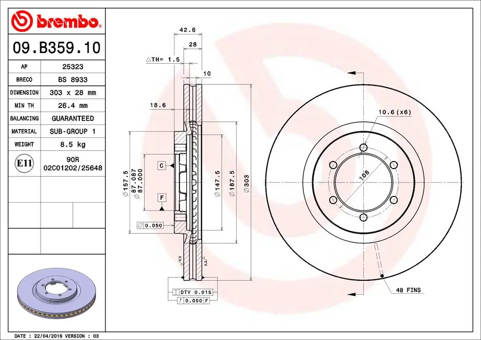 09B35910 Brembo
