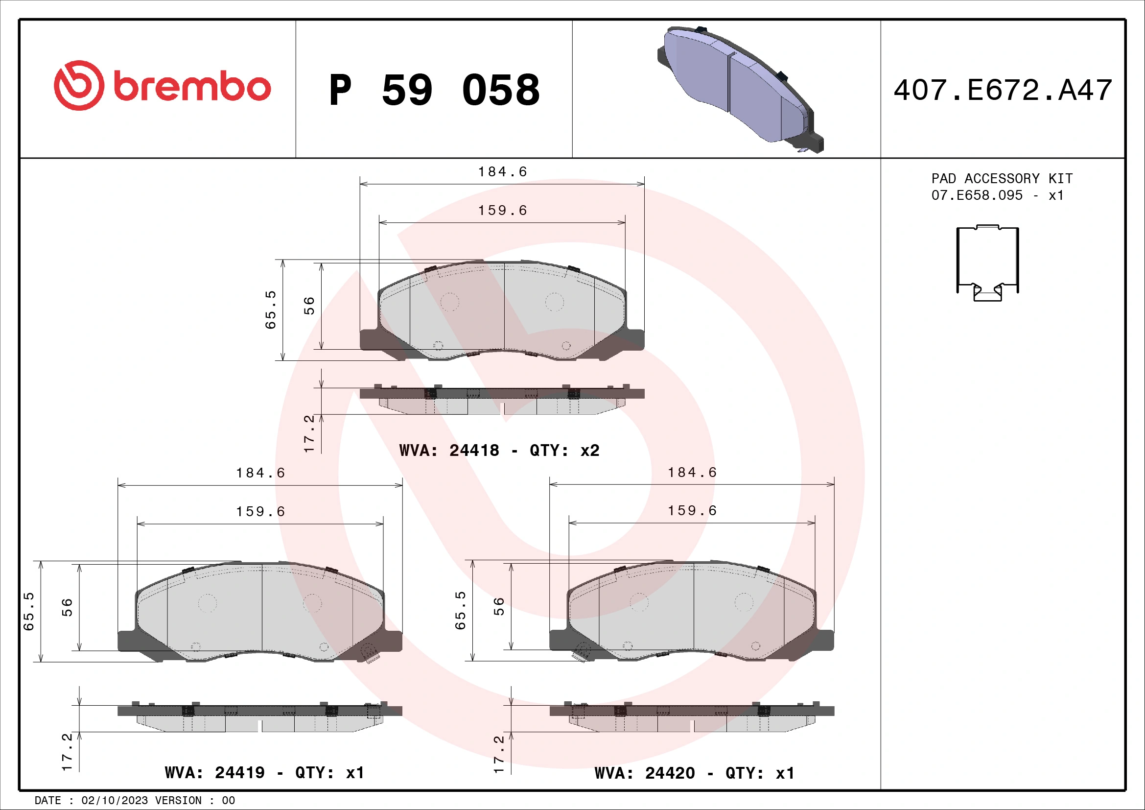 P59058 Brembo