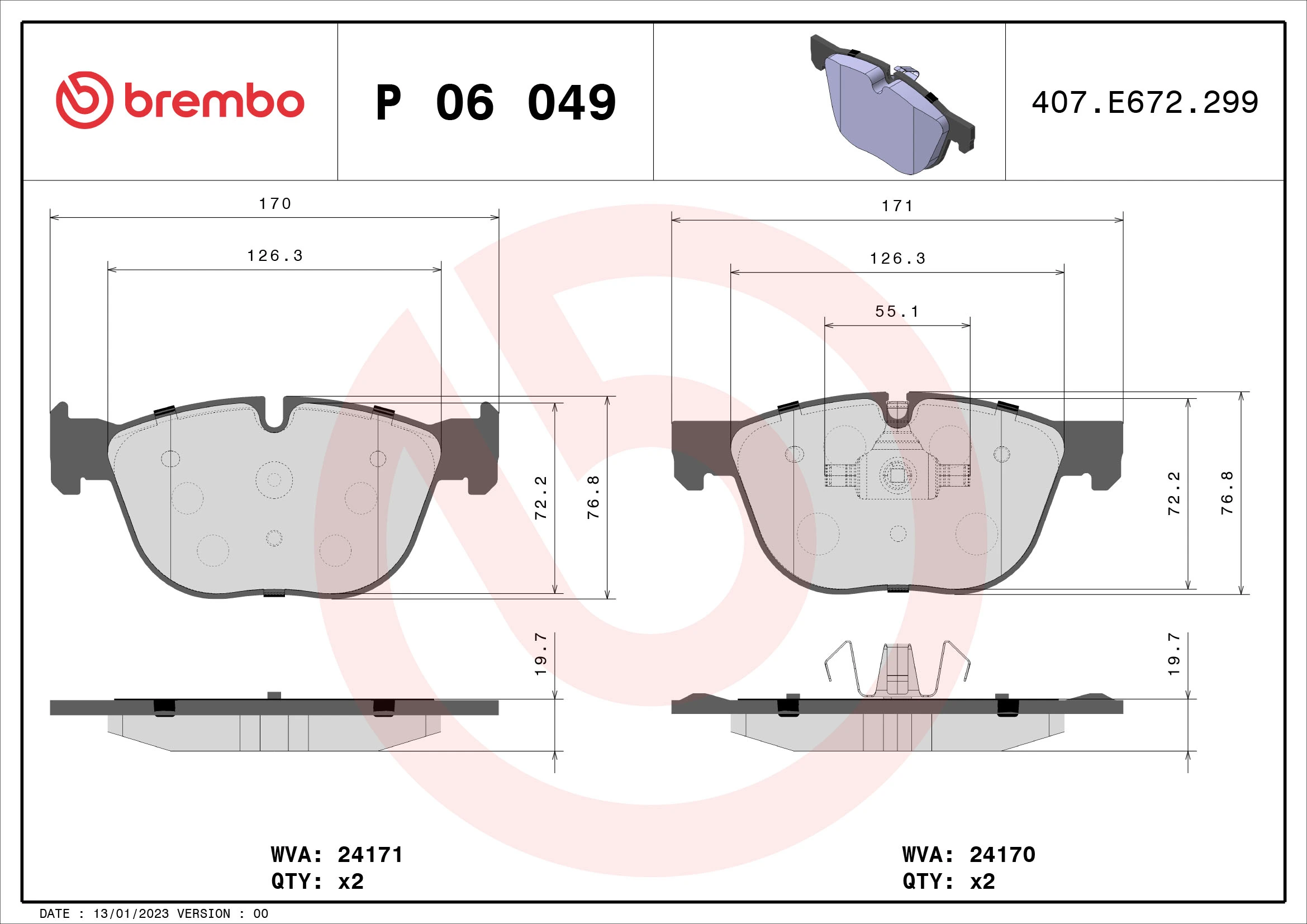 P06049 Brembo