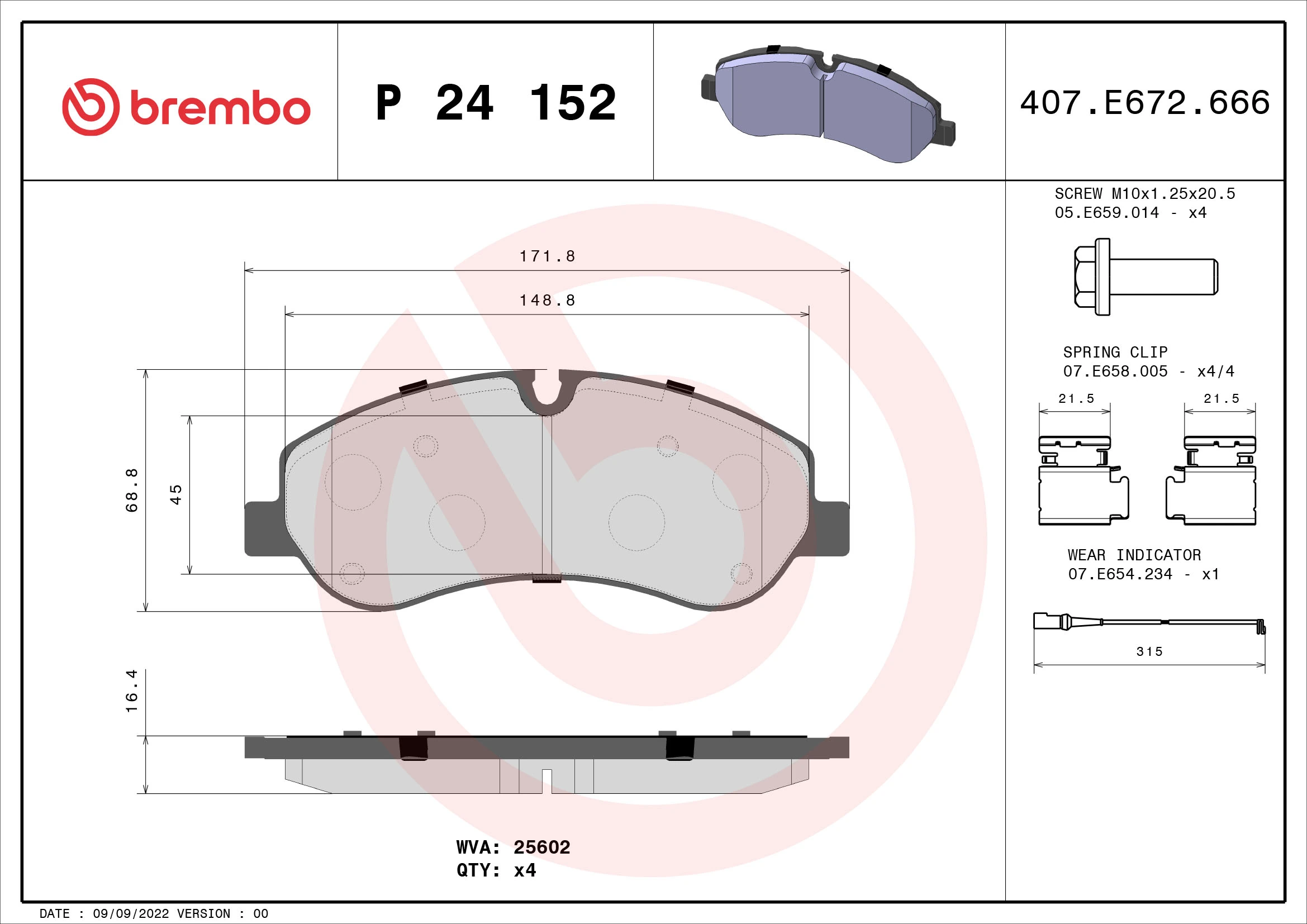 P24152 Brembo