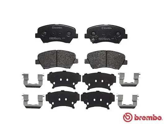 P30073 Brembo Pastillas delanteras