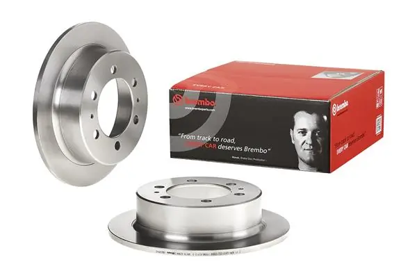 08A32910 Brembo Freno de disco trasero