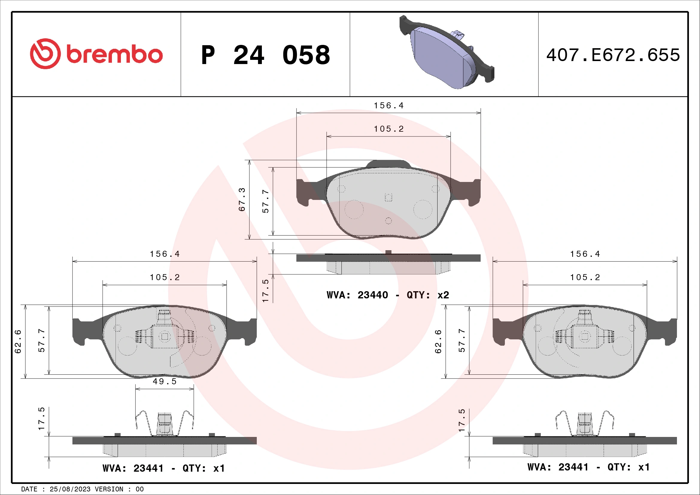 P24058 Brembo