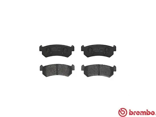 P10001 Brembo Pastillas freno traseras