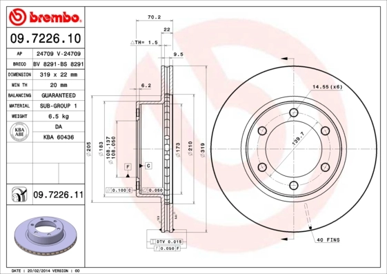 09722610 Brembo