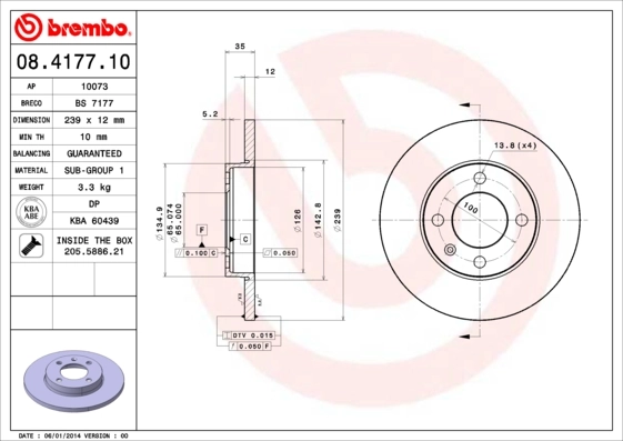 08417710 Brembo