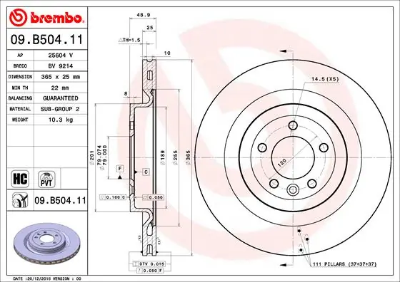 09B50411 Brembo