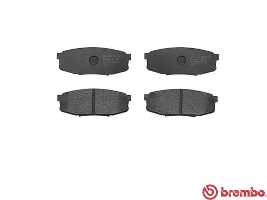 P83098 Brembo Pastillas freno traseras