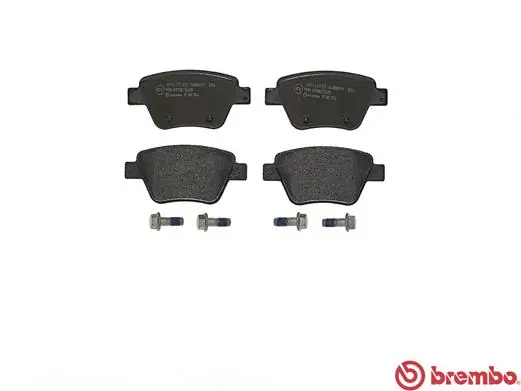P85114 Brembo Pastillas freno traseras
