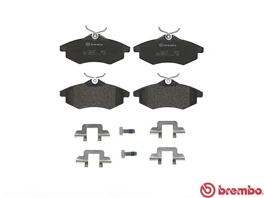 P61074 Brembo Pastillas delanteras