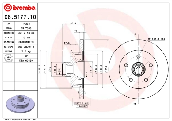08517710 Brembo