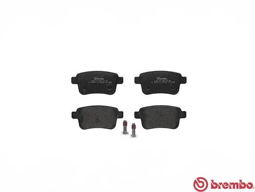 P50107 Brembo Pastillas freno traseras