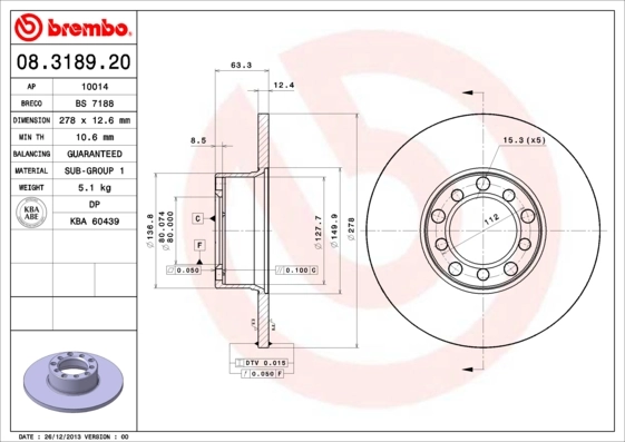 08318920 Brembo
