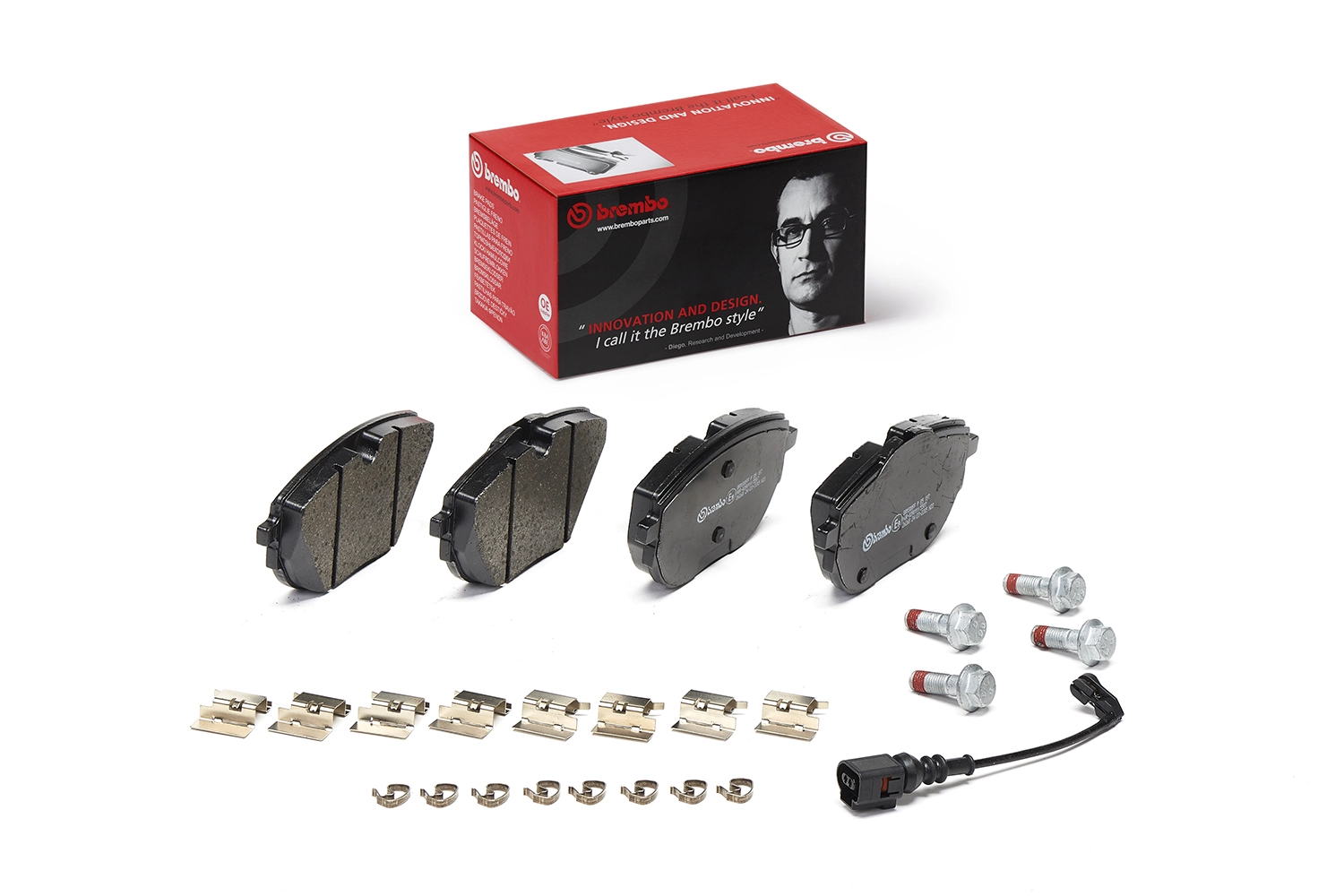 P85187 Brembo Pastillas delanteras