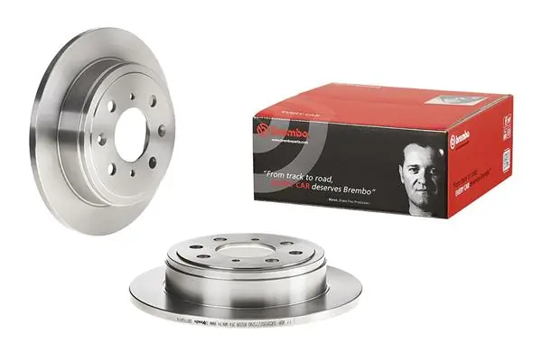 08710414 Brembo Freno de disco trasero