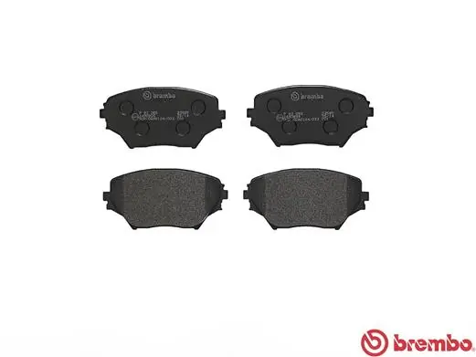 P83055 Brembo Pastillas delanteras