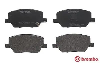 P23164 Brembo Pastillas delanteras
