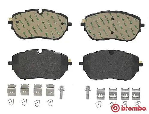 P61128 Brembo Pastillas delanteras