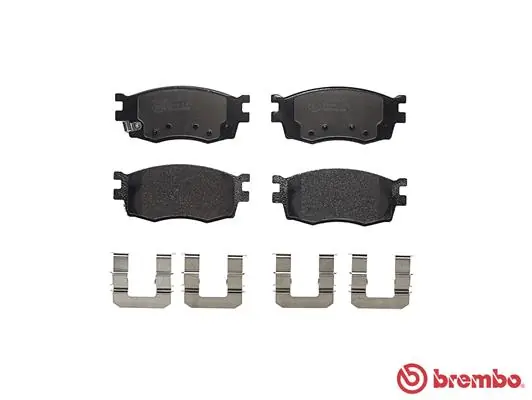 P30069 Brembo Pastillas delanteras